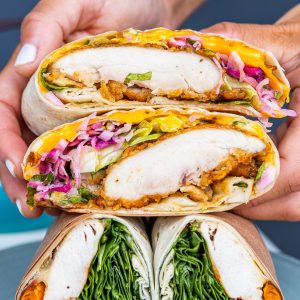 Chicken and Sweet Potato Wrap